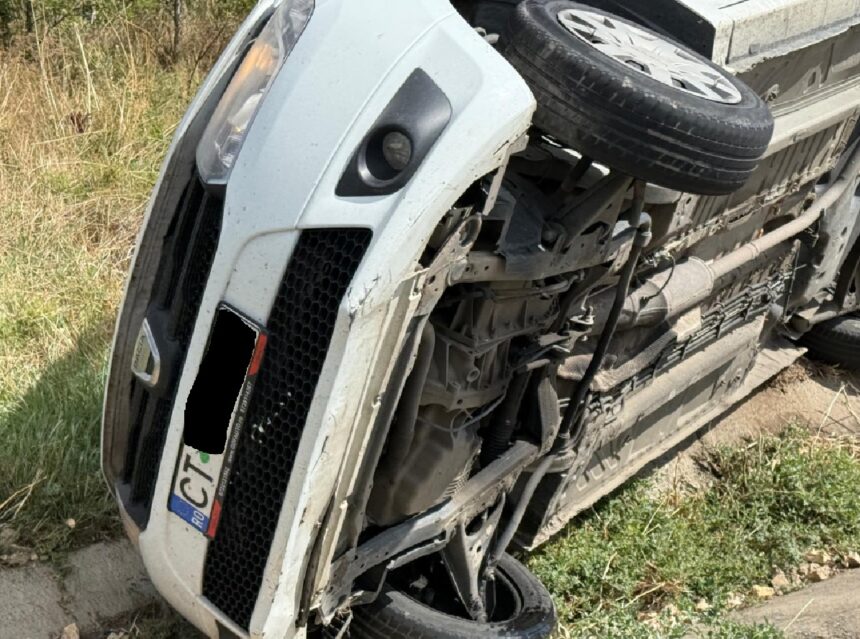 alerta 112 o masina s a rasturnat pe autostrada a2 spre a4 69106791d0c89