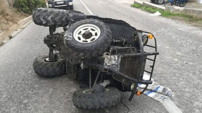 beat si fara permis un barbat s a rasturnat cu atv ul la iesire din constanta spre valu lui traian 69070d4bb30e3