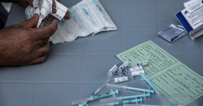 criza de sanatate in gaza rata vaccinarii scade sub 70 oms intervine cu o campanie ampla de imunizare a copiilor 690ba81c16c45