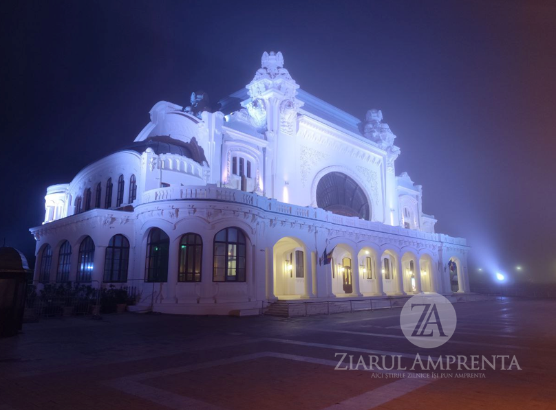 foto video imagini desprinse din povesti pe faleza din constanta cazinoul invaluit in ceata 6910f4253843c
