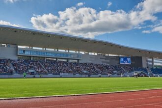 galerie foto 7 stadioane moderne din romania au costat 176 milioane de euro dar sunt folosite in liga 2 si liga 3 6911fb6626c49