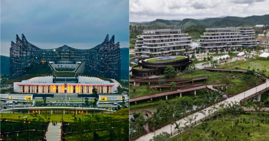 galerie foto o noua capitala utopica in mijlocul junglei risca sa devina un oras fantoma te simti ca in singapore dar nu este nimeni aici 6907a57c14bee