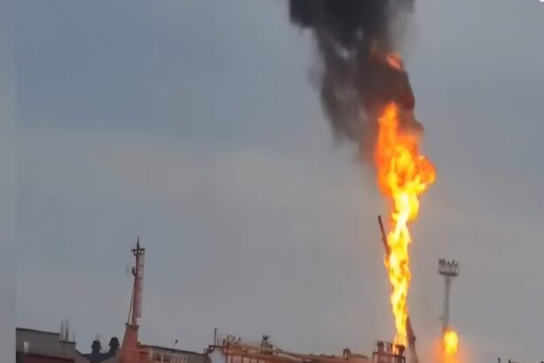 inca o localitate din tulcea evacuata din cauza navei cu gpl lovita de drona ruseasca pe dunare arafat dsu risc de explozie pe o raza de 5 km 691b2a651316f