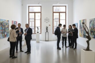 profesori si studenti de la universitatea ovidius expun lucrari in cadrul unei expozitii de arta din madrid 692b04c0b9afd