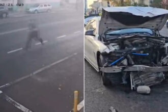 video momentul in care un politist beat provoaca un accident grav in constanta si apoi fuge de la locul faptei trei femei au fost ranite 6907c8b44ad48