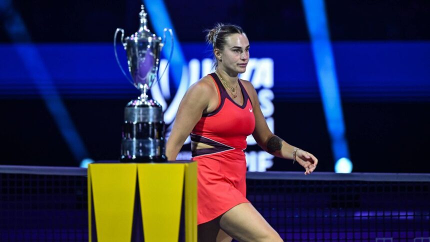 video sabalenka reactie jignitoare la adresa rybakinei atitudine de pierzatoare din partea numarului 1 wta dupa finala turneului campioanelor 691309f4351fa