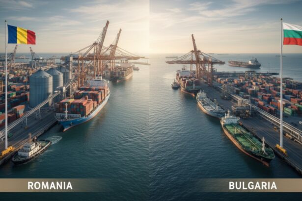 competitia pe cifre si orgolii portul constanta vs burgas varna romania se lauda cu greutatea strategica cea mai mare la marea neagra in ue bulgarii mizeaza pe 69626e2495787