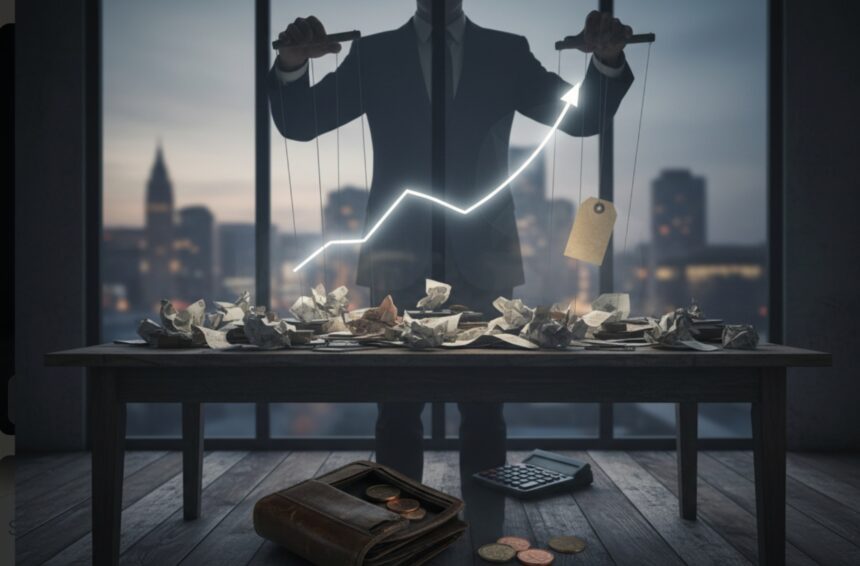 de ce saracia e creata intentionat prinde la public ce este adevar si ce este manipulare in discursul despre bani si putere 695e1be50edee