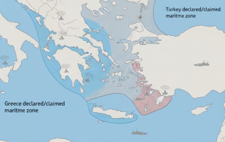 grecia isi anunta extinderea teritoriala in apele din sudul turciei desi ankara a amenintat cu razboiul 696a9d769095b