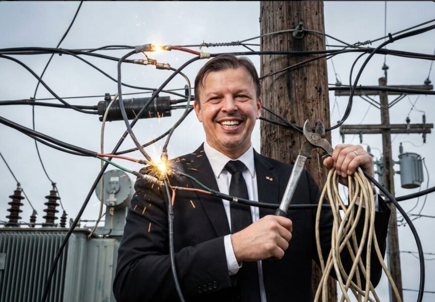 sa intelegem de ce primarul blugi banane vrea sa umble la stalpii de electricitate ionescu de la harsova la propriu fura curent 697dfce944ab0