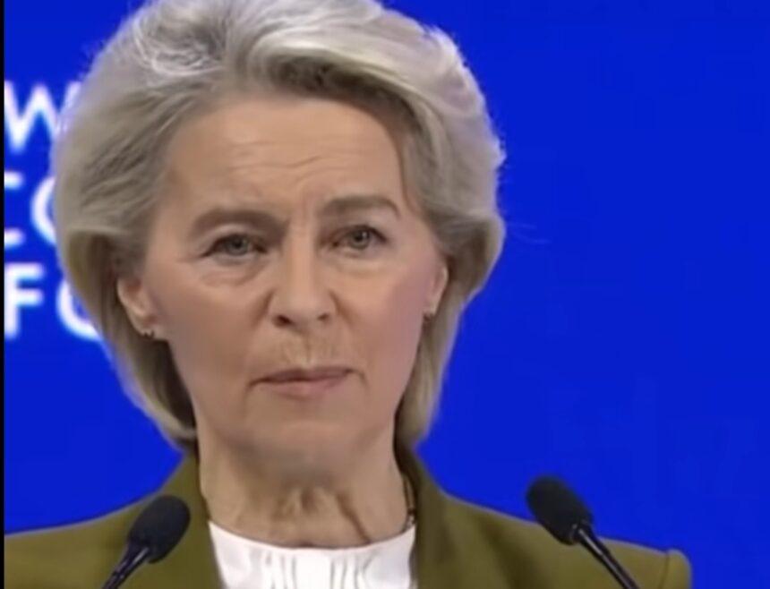 von der leyen si macron la davos au dat semnalul rupturii de sua e timpul sa construim o europa noua independenta video 696fb498bb2fd