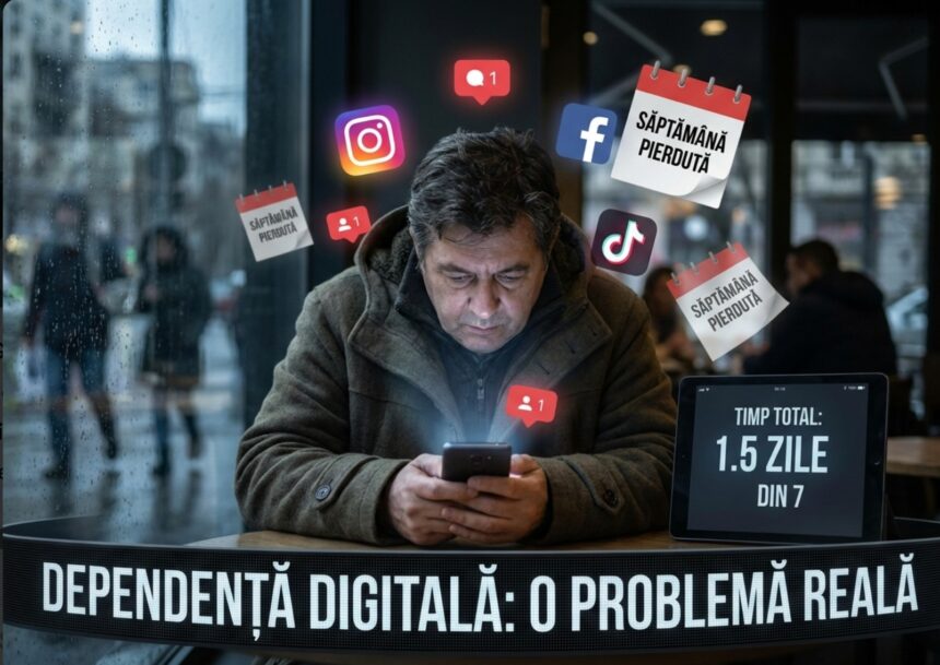 aproape 13 milioane de conturi online un roman petrece o zi si jumatate dintr o saptamana pe retelele sociale 6992d845478ac