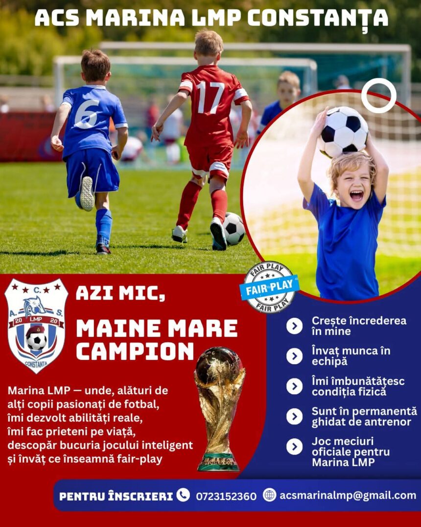 initiativa a militarilor si rezervistilor la constanta se infiinteaza o noua scoala de fotbal 6998488294780