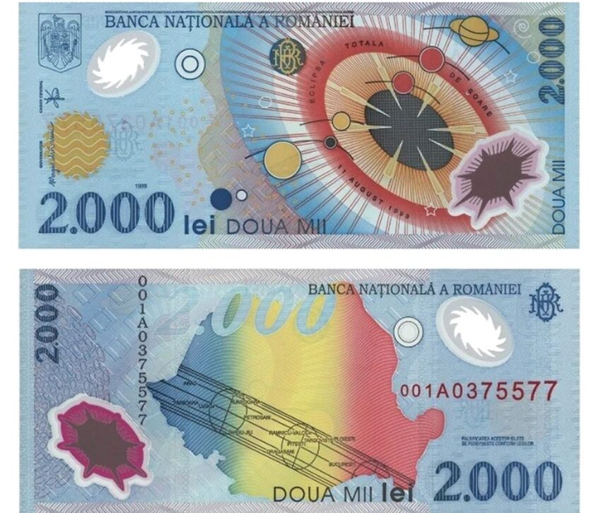 o mai ai prin casa ce valoare are in 2026 celebra bancnota de 2 000 de lei cu eclipsa totala de soare 6985dc7becab3