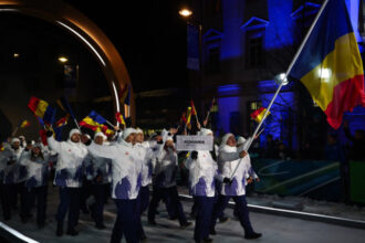 videofoto sportivii romani au defilat la ceremonia de deschidere a jocurilor olimpice de iarna milano cortina 2026 69865fb439a2a