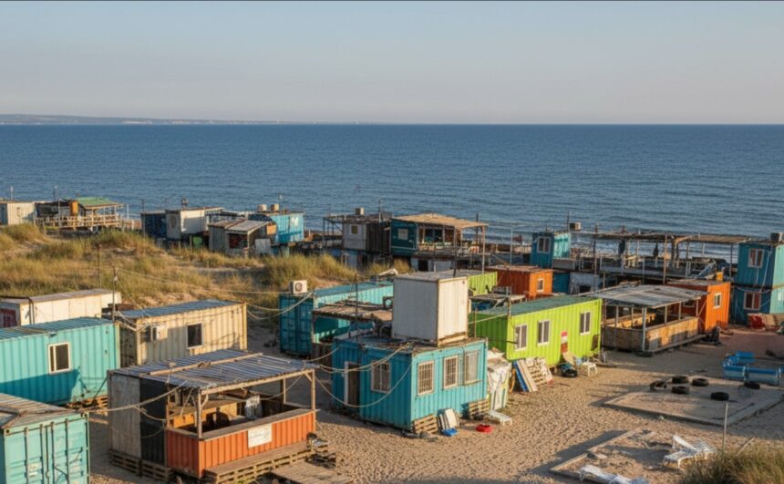 abadl a demarat actiuni pentru dezafectare si recuperare a terenurilor 105 constructii ilegale de tip beach bar identificate pe litoral 69a5af5ea6de7