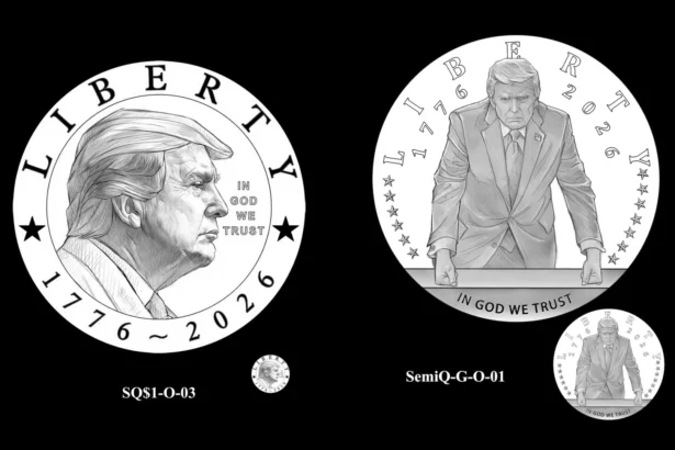 apar bani de aur cu chipul presedintelui sua americanii bat moneda cu figura lui trump simbolizeaza spiritul tarii noastre si democratia noastra 69beeab765787