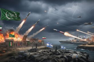 din confruntare militara s a ajuns la mobilizare religioasa apel pentru jihad in toata lumea islamica israel si iran se ataca devastator reciproc rachetele teheranului lansate spre cipru 69a441c632a8a