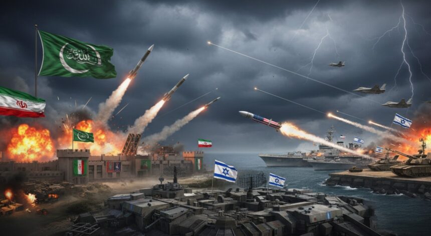 din confruntare militara s a ajuns la mobilizare religioasa apel pentru jihad in toata lumea islamica israel si iran se ataca devastator reciproc rachetele teheranului lansate spre cipru 69a441c632a8a