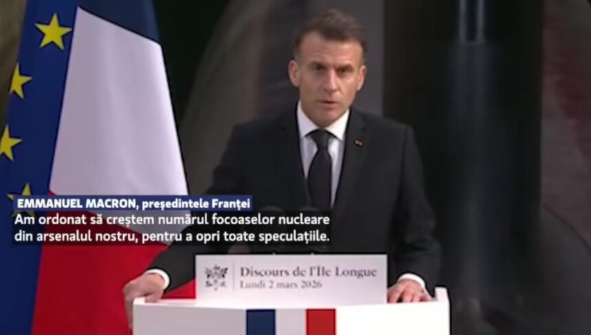 franta isi mareste arsenalul nuclear pentru prima data dupa 34 de ani macron responsabilitatea mea este sa ma asigur ca descurajarea noastra isi mentine garantata puterea distructiva 69a5f5b6a0d74