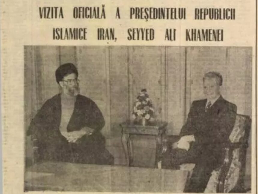 khamenei si ceausescu ultima intalnire externa a fost cea mai mare gafa pentru teheran ambasadorul iranului la bucuresti a fost demis pentru ca nu a avertizat ca dictatorul roman 69a479fb96a36