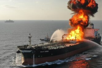 petrolier grecesc lovit la marea neagra de o drona ucraineana navigator roman aflat la bordul navei 69b58f6fed25a