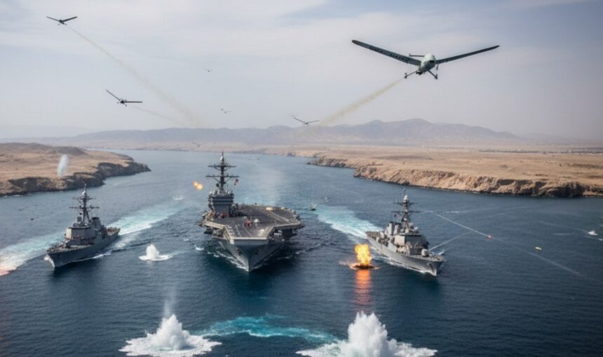 trump trimite nave de razboi in stramtoarea ormuz pentru a redeschide traficul maritim iran ceea ce facem este doar principiul ochi pentru ochi care este foarte bine cunoscut 69b6629add030
