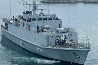 vanatorul de mine m270 sublocotenent ion ghiculescu participa la cea de a noua activare a operatiei mcm black sea 2026 69bfd55b93d3e