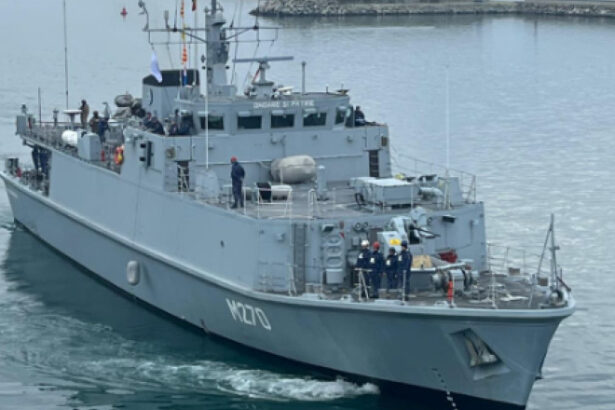 vanatorul de mine m270 sublocotenent ion ghiculescu participa la cea de a noua activare a operatiei mcm black sea 2026 69bfd55b93d3e