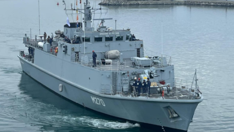 vanatorul de mine m270 sublocotenent ion ghiculescu participa la cea de a noua activare a operatiei mcm black sea 2026 69bfd55b93d3e