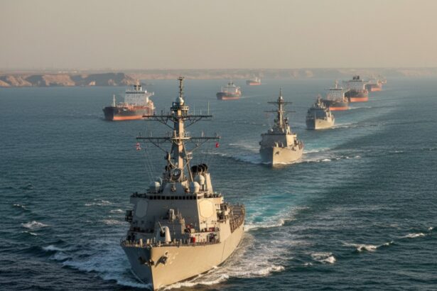 blocada sua intra in vigoare in stramtoarea ormuz trump ordona interceptarea navelor legate de iran teheran acuza piraterie si anunta control permanent nicio lectie invat 69dd1c772f4e5