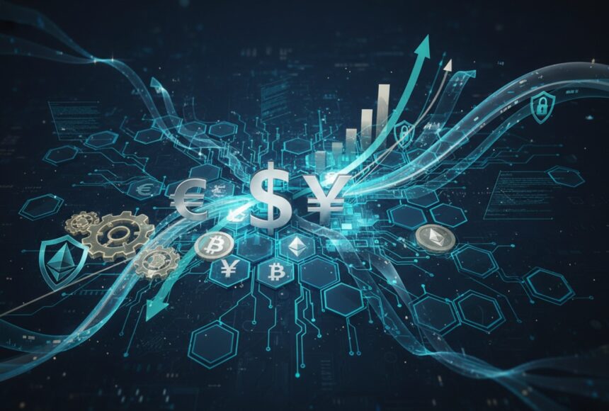 economia digitala se modifica radical granitele dintre finantele traditionale si sectorul criptomonedelor se estompeaza rapid cu inteligenta artificiala si reglementari in prim plan 69cd4f15753f0