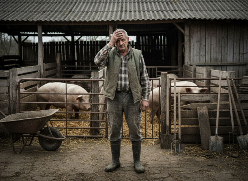 faliment imediat fermerii pierd bani pe fiecare animal vandut porcii se vand cu 5 55 lei kg la poarta fermei in timp ce costul real de productie depaseste 65 lei kg 69f072fb995dd