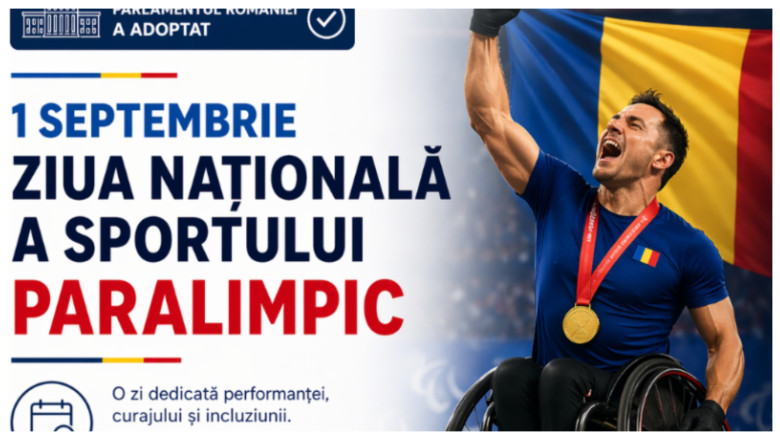 1 septembrie devine ziua nationala a sportului paralimpic legea a fost promulgata de nicusor dan 6a07271d76f8e