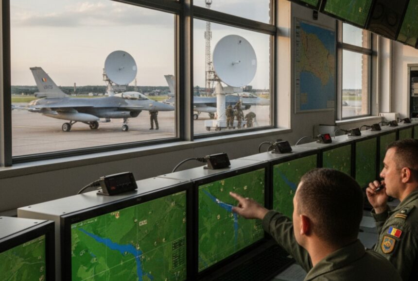 fortele aeriene au ridicat din nou avioanele drone la tulcea in proximitatea frontierei fluviale 69fc549bce78b
