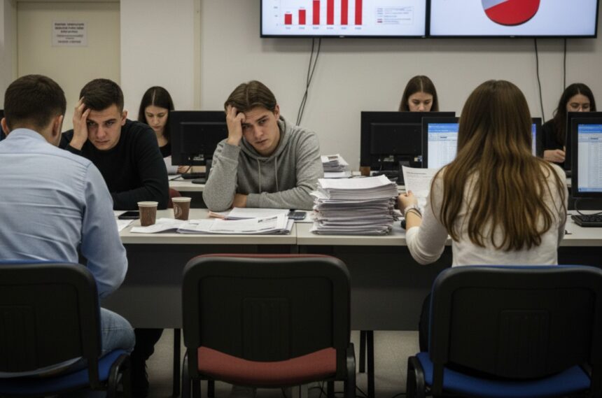 impactul somajului se resimte puternic in randul populatiei active printre tineri este prapad 3 din 10 nu au un loc de munca ins 6a197b3f3e8c0