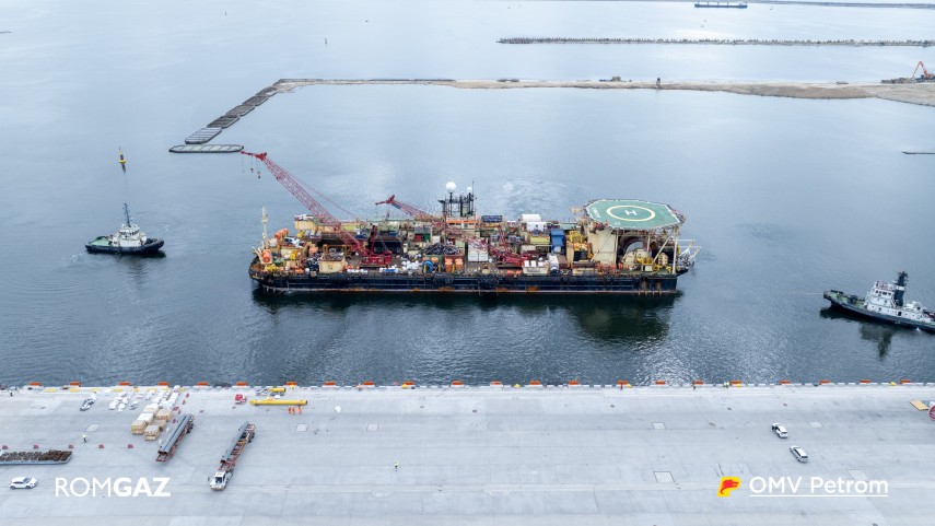 operatiune de proportii in marea neagra omv petrom a mobilizat 50 de nave pentru instalarea echipamentelor submarine in cadrul neptun deep 69f893b3302d1