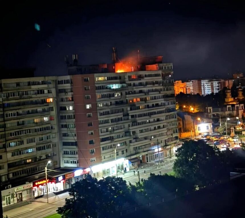 primul incident de acest fel din romania drona cazuta pe un bloc in galati explozie si incendiu persoane ranite 6a1926c007e18