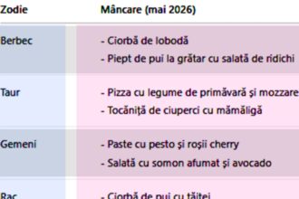 tabel mancare ce ar trebui sa mananci in luna mai 2026 in functie de zodia ta 69f6f72940c9c