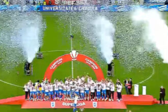 video superliga universitatea craiova este noua campioana a romaniei dupa 5 0 cu universitatea cluj echipa craioveana a reusit eventul 6a0ab934116b5