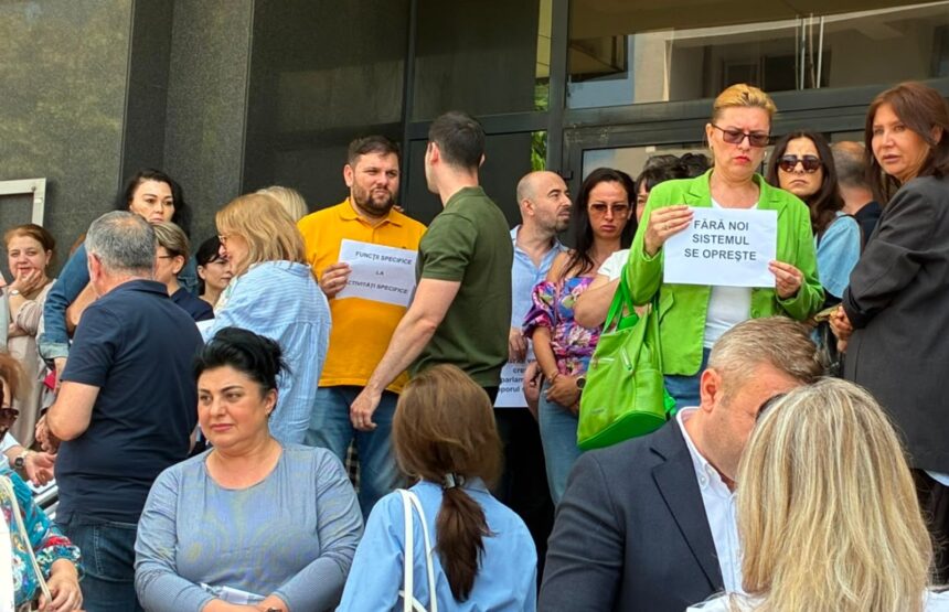 greva nationala in finante si anaf protest si la constanta din cauza noii legi a salarizarii 6a1fe8a07d016